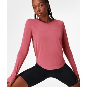 Sweaty Betty Breezy Long Sleeve T-Shirt, M